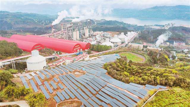 忠縣這家水泥廠愛吃“剩菜剩飯”:水泥廠